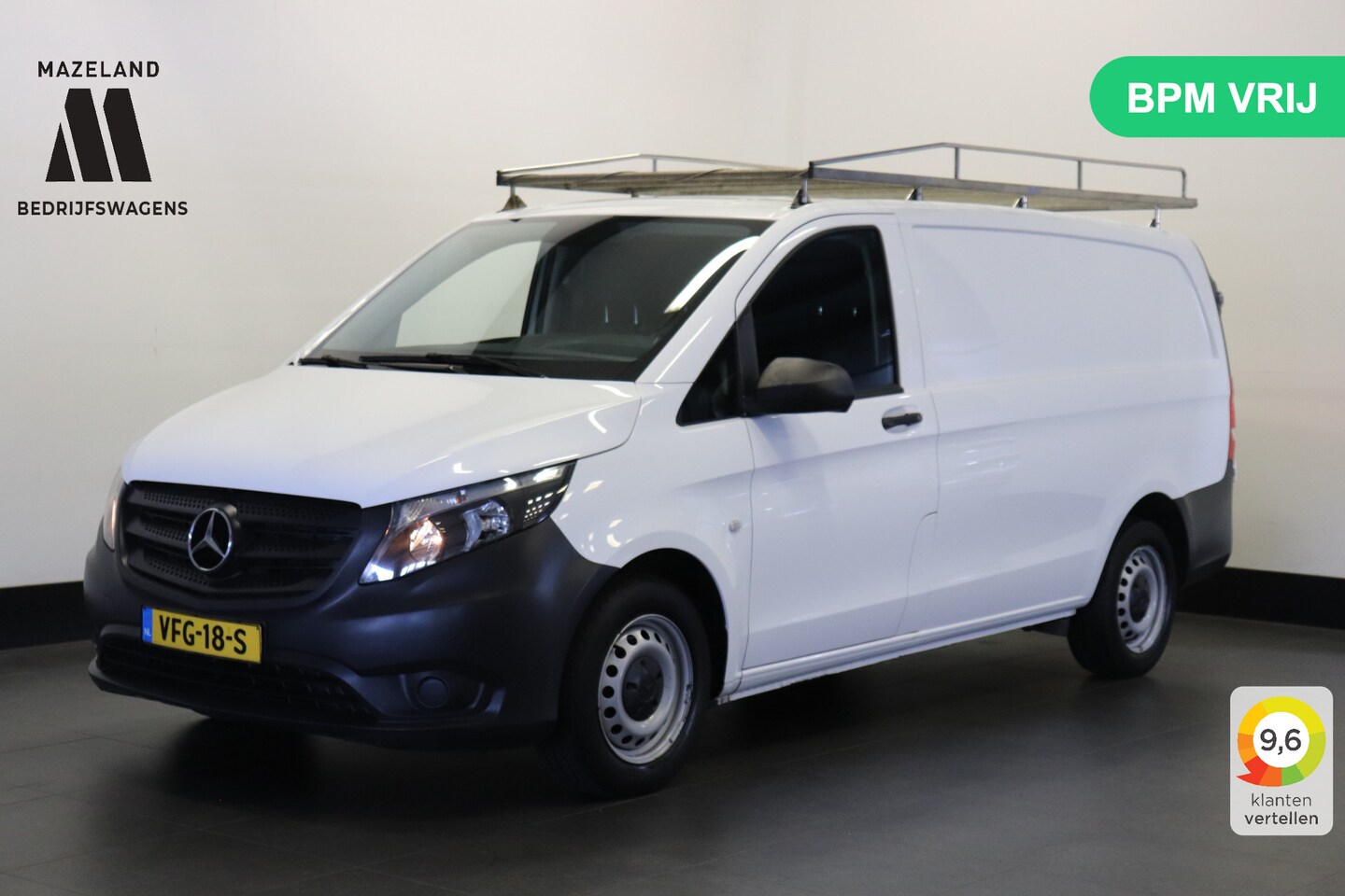 Mercedes-Benz Vito - 110 CDI Lang EURO 6 - Airco - Cruise - PDC - €13.950,- Excl. - AutoWereld.nl
