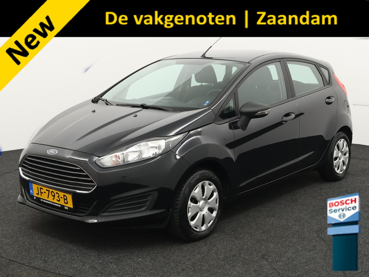 Ford Fiesta - 1.25 Trend Airco, boordcomputer, buitenspiegels elek verstel- en verwarmbaar, Een zeer net - AutoWereld.nl