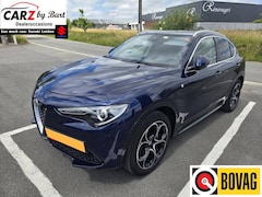 Alfa Romeo Stelvio - 2.0 T AWD Ti AUTOMAAT Bruin leder | Trekhaak wegklapbaar | Stoelverwarming