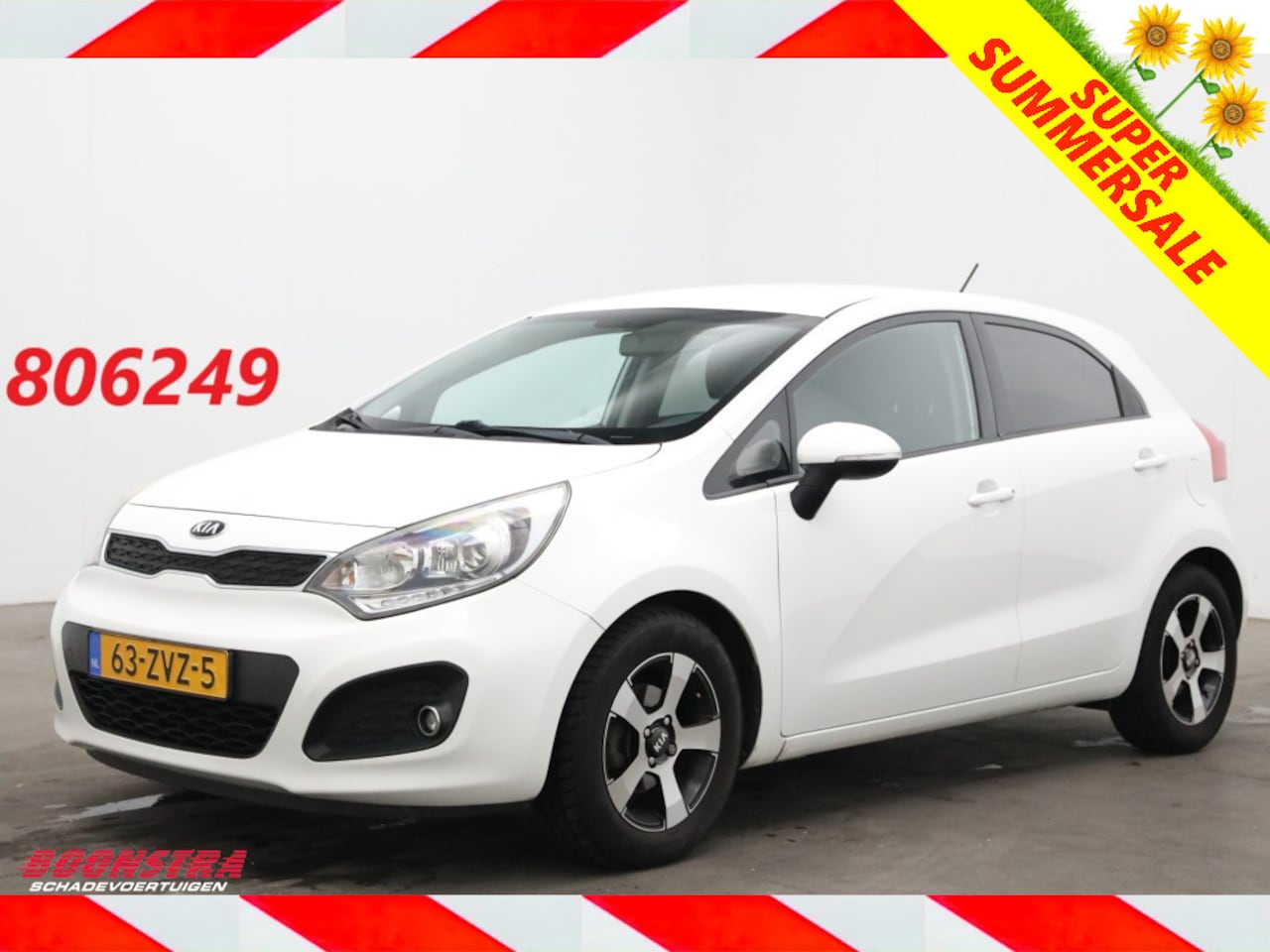 Kia Rio - 1.2 CVVT Design Edition Airco Cruise Bluetooth PDC 139.841 km! - AutoWereld.nl
