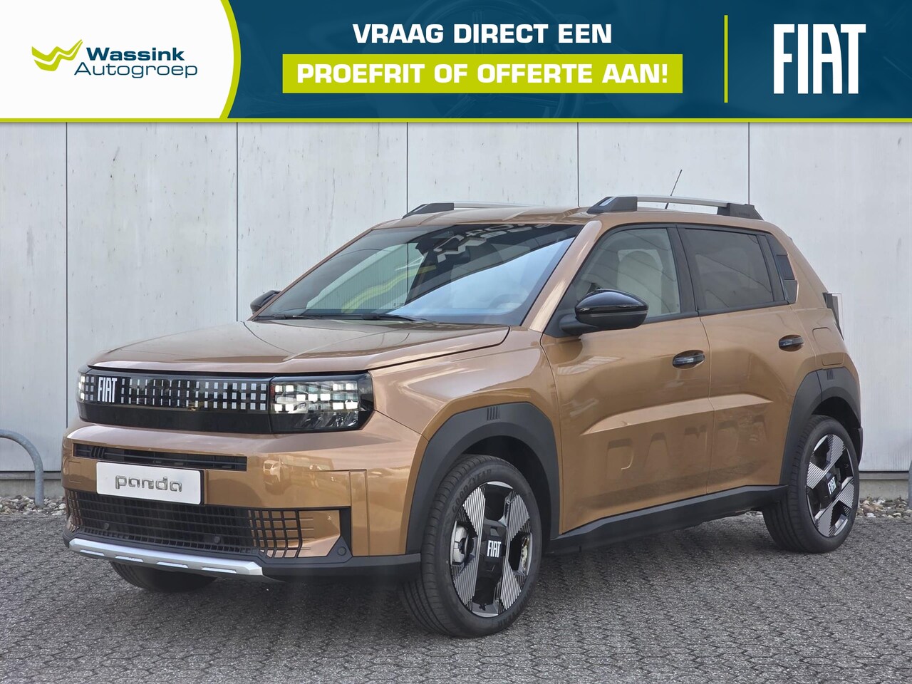 Fiat Grande Panda - 44kWh 113pk La Prima | Navigatie | Stoel en stuurverwarming | Parkeercamera - AutoWereld.nl