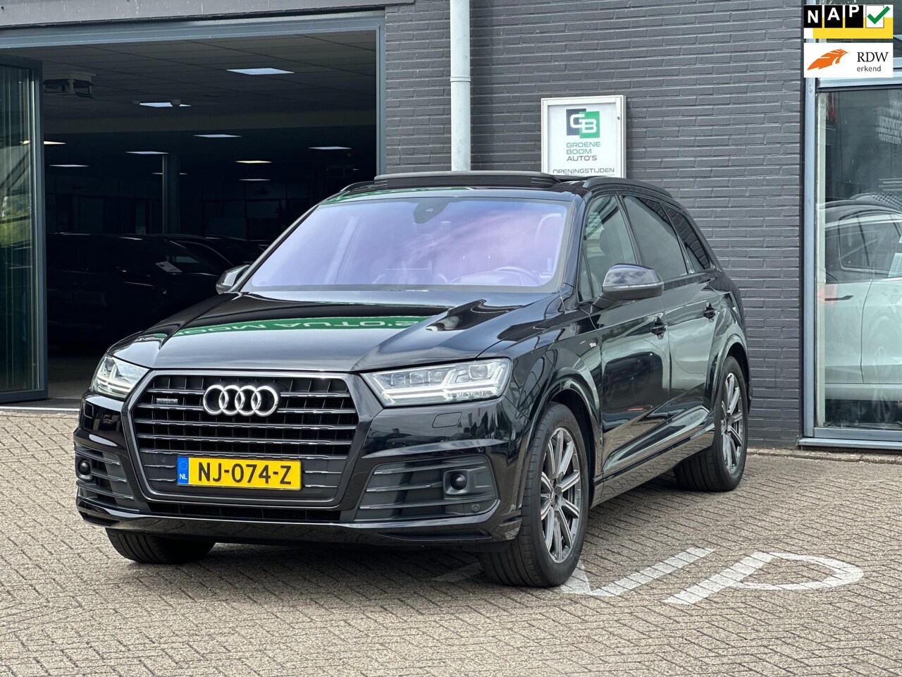 Audi Q7 - 3.0 TDI quattro Pro Line + 7p/PANO-DAK/LEDER/CAMERA/NAVI/NETTE STAAT!! - AutoWereld.nl