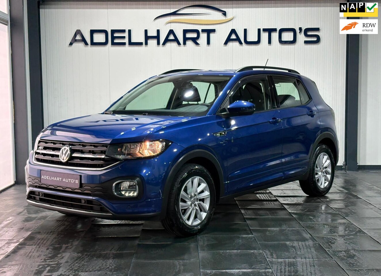 Volkswagen T-Cross - 1.0 TSI Style Business R Line Automaat / Navigatie full map / Cruise control / Climate con - AutoWereld.nl