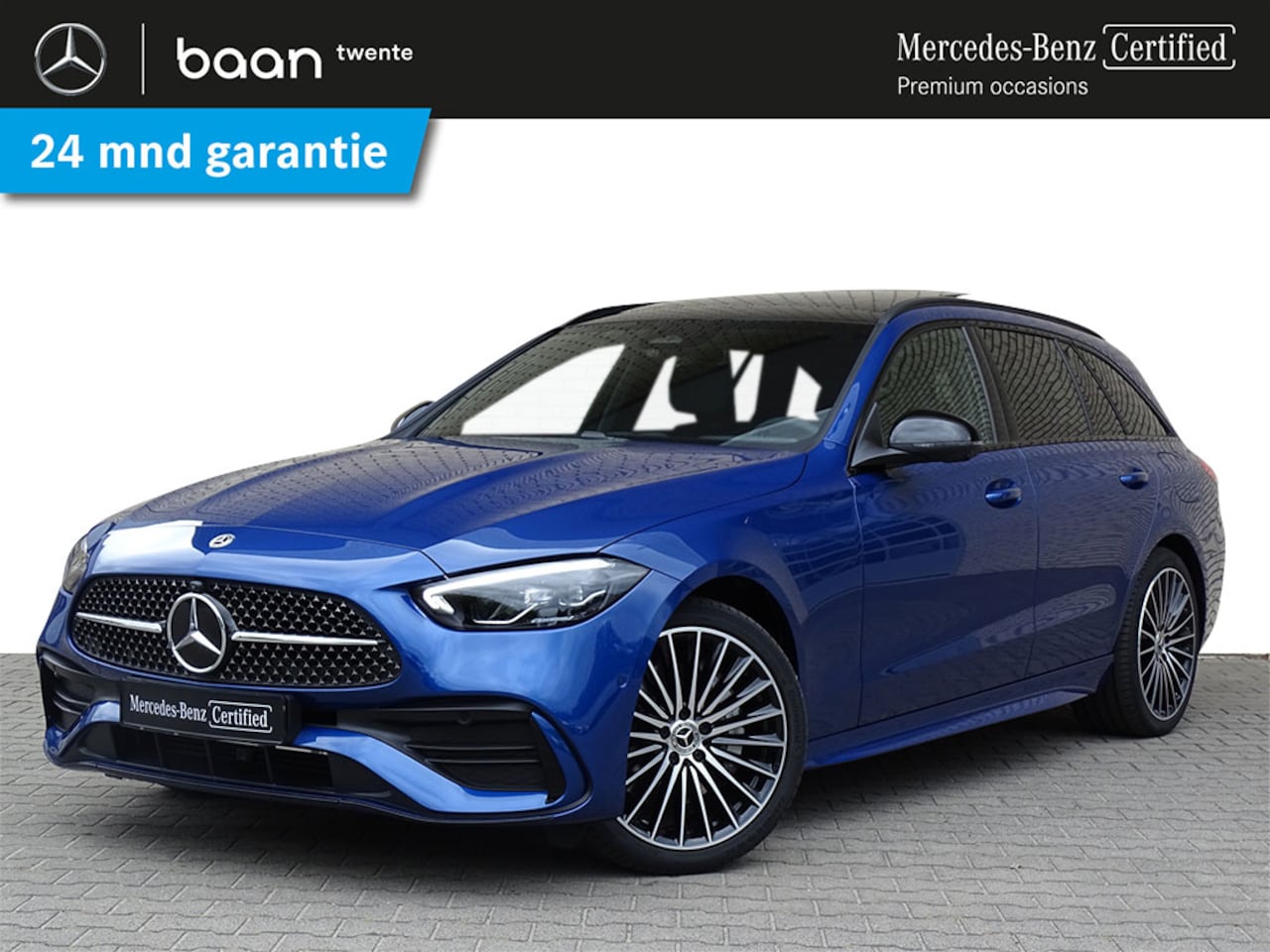 Mercedes-Benz C-klasse Estate - 300 e AMG Line Limited l Panoramadak l Actieve afstandsassistent DISTRONIC l Night pakket - AutoWereld.nl