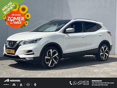 Nissan Qashqai - 1.3 DIG-T Tekna + / 360° Camera / Panoramadak / Apple Carplay & Android Auto / Verwarmde