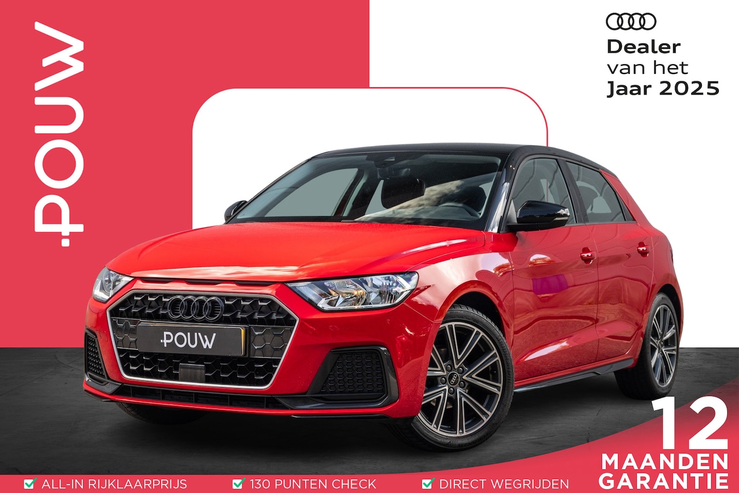 Audi A1 Sportback - 25 TFSI 95pk Advanced Edition | Smartphone Interface | 17" LMV | Virtual Cockpit - AutoWereld.nl
