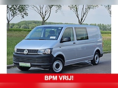 Volkswagen Transporter - 2.0 TDI L2H1 DC ac EURO6 150 pk org hollands navi bluetooth