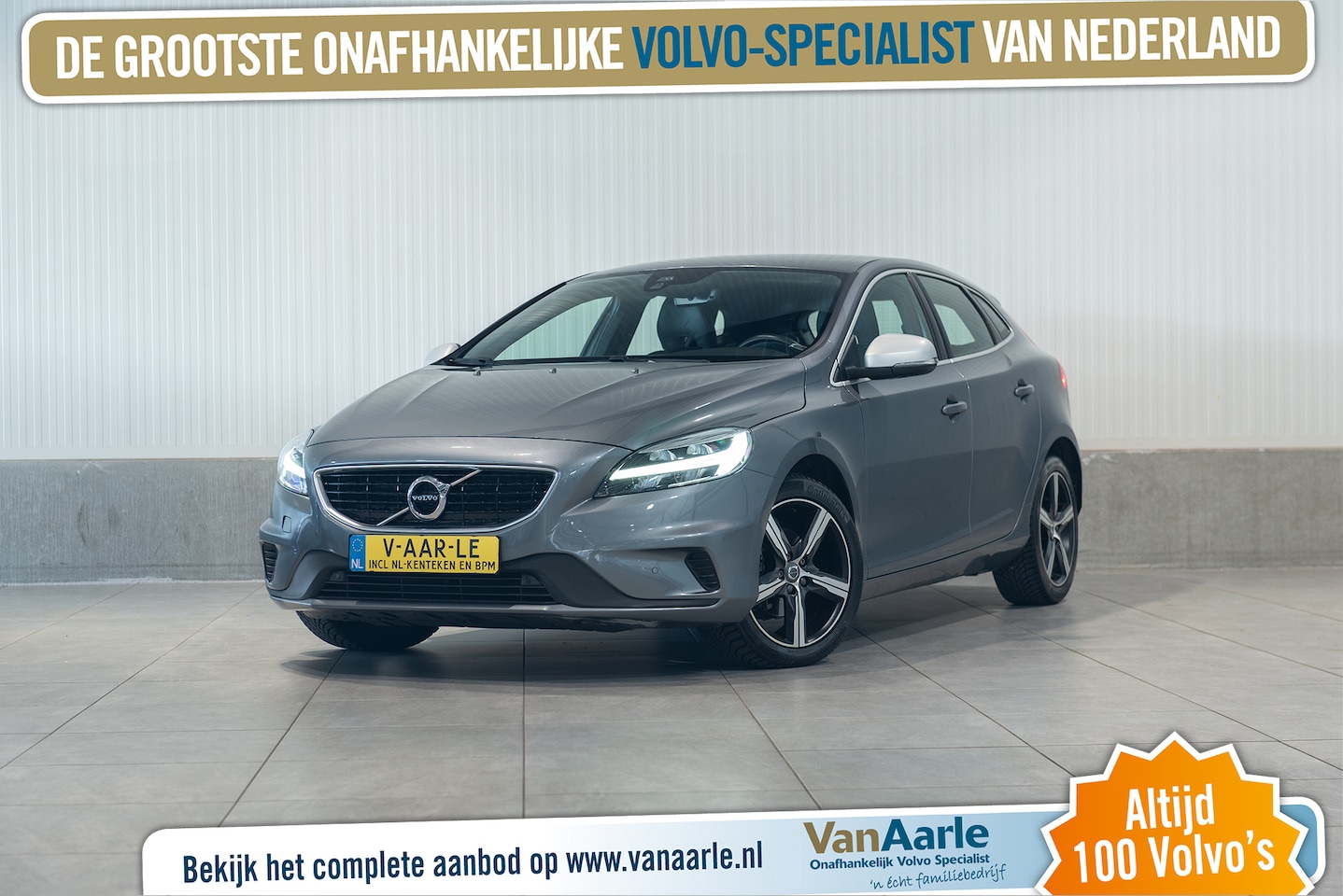 Volvo V40 - D2 R-Design Stoelverwarming Navigatie 120pk - AutoWereld.nl