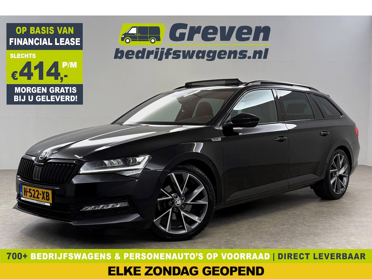 Skoda Superb - 1.5 TSI 150PK ACT Sportline Business Pano LED Sfeer Trekaak Virtual Camera Carplay Memory - AutoWereld.nl
