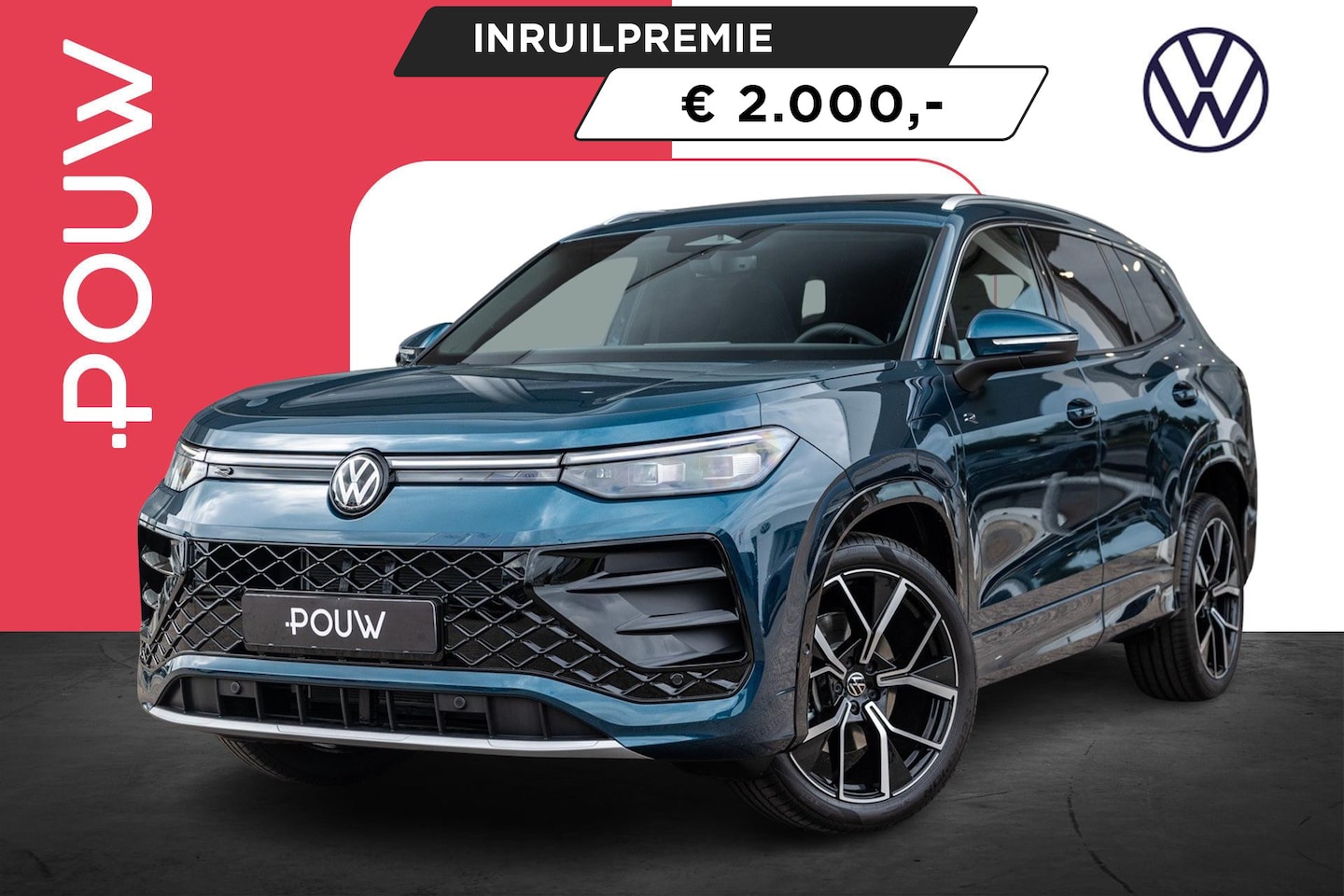 Volkswagen Tayron - 1.5 eHybrid 204pk R-Line Edition | LMV 20'' | Trekhaak - AutoWereld.nl