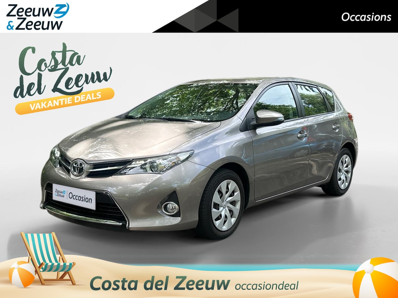 Toyota Auris - 1.3 Aspiration | lage kilometers | telefoon | achteruitrijcamera | climate | cruise | - AutoWereld.nl