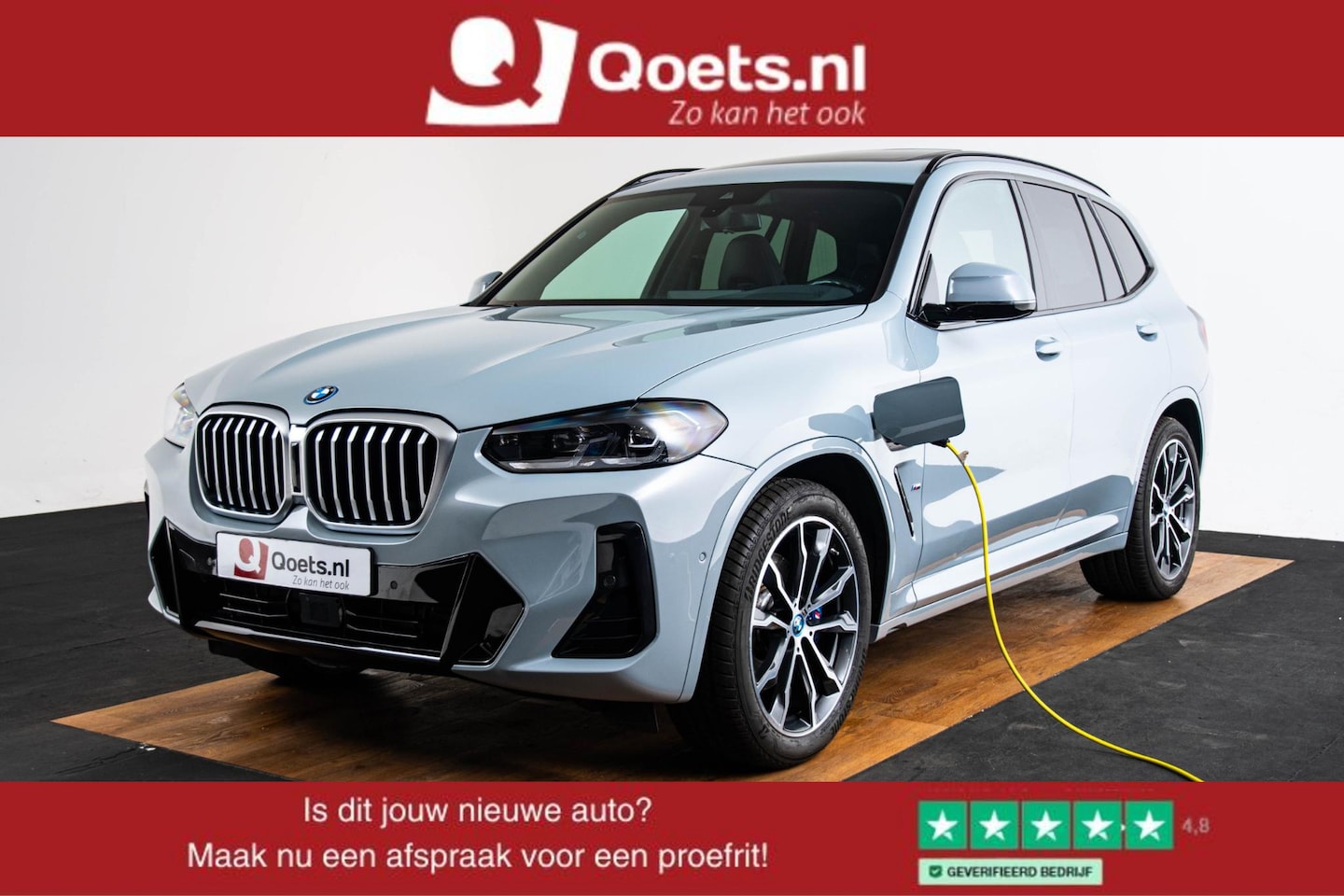 BMW X3 - xDrive30e High Executive M Sport - Panoramadak - Sportstoelen - Active Cruise Control - Pa - AutoWereld.nl