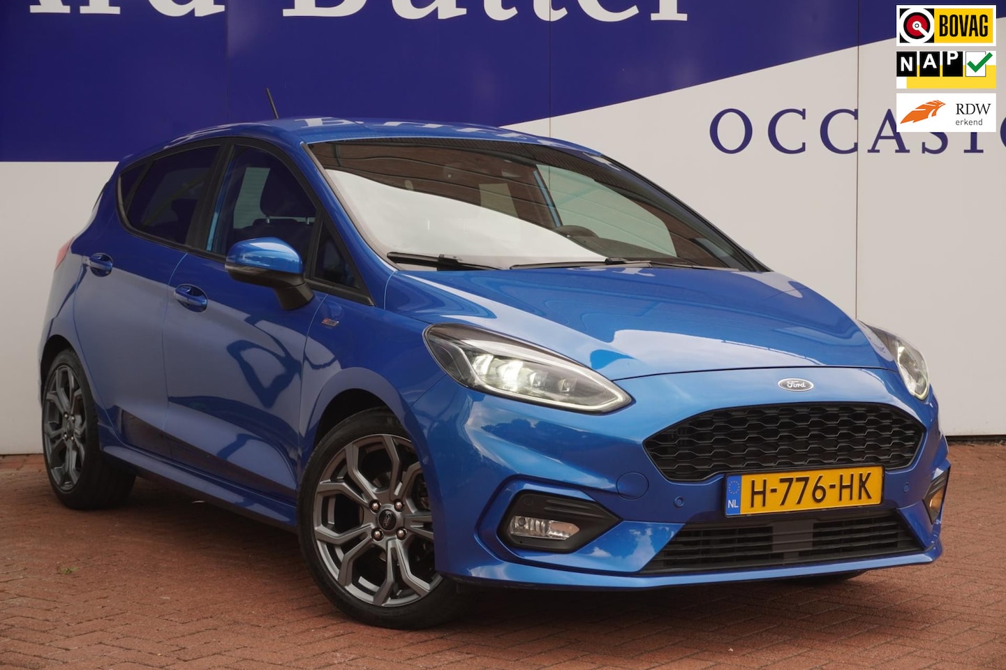 Ford Fiesta - 1.0 EcoBoost ST-Line+led+stoel&stuur-verw+navigatie+camera+17"lmv = SUPER !! - AutoWereld.nl