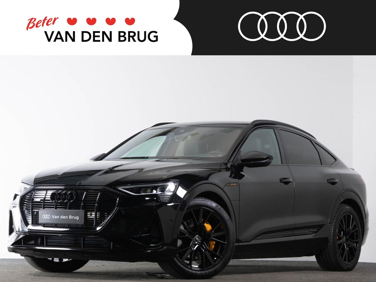 Audi e-tron Sportback - S-Line 55 quattro 408 pk 95 kWh | Black Edition | Matrix-LED | Camera | 21" velgen | Bang - AutoWereld.nl