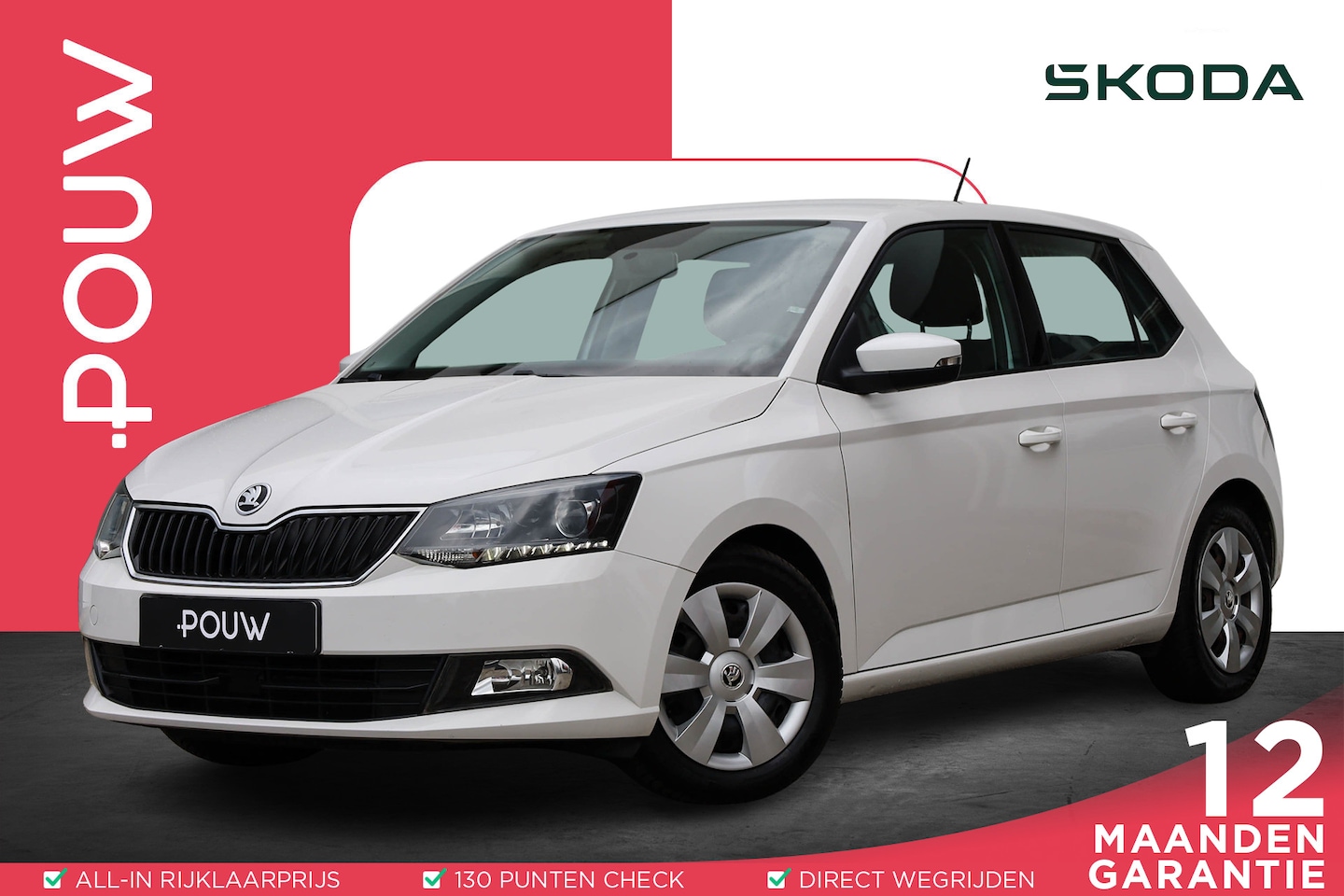 Skoda Fabia - 1.4 TDI 90pk Ambition | Cruise Control | Bluetooth | All-Season Banden - AutoWereld.nl
