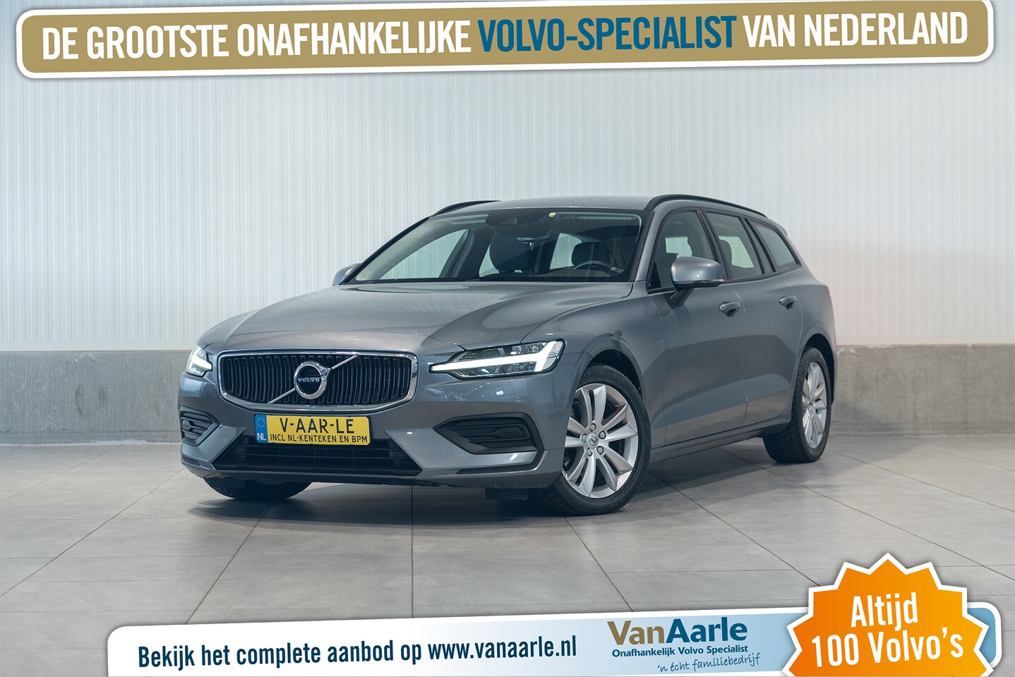 Volvo V60 - D3 Momentum CruiseControl Navigatie 150pk - AutoWereld.nl