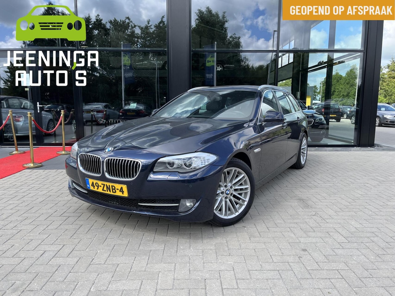 BMW 5-serie Touring - 520d High Executive | Leder | Stoel verwarming | - AutoWereld.nl