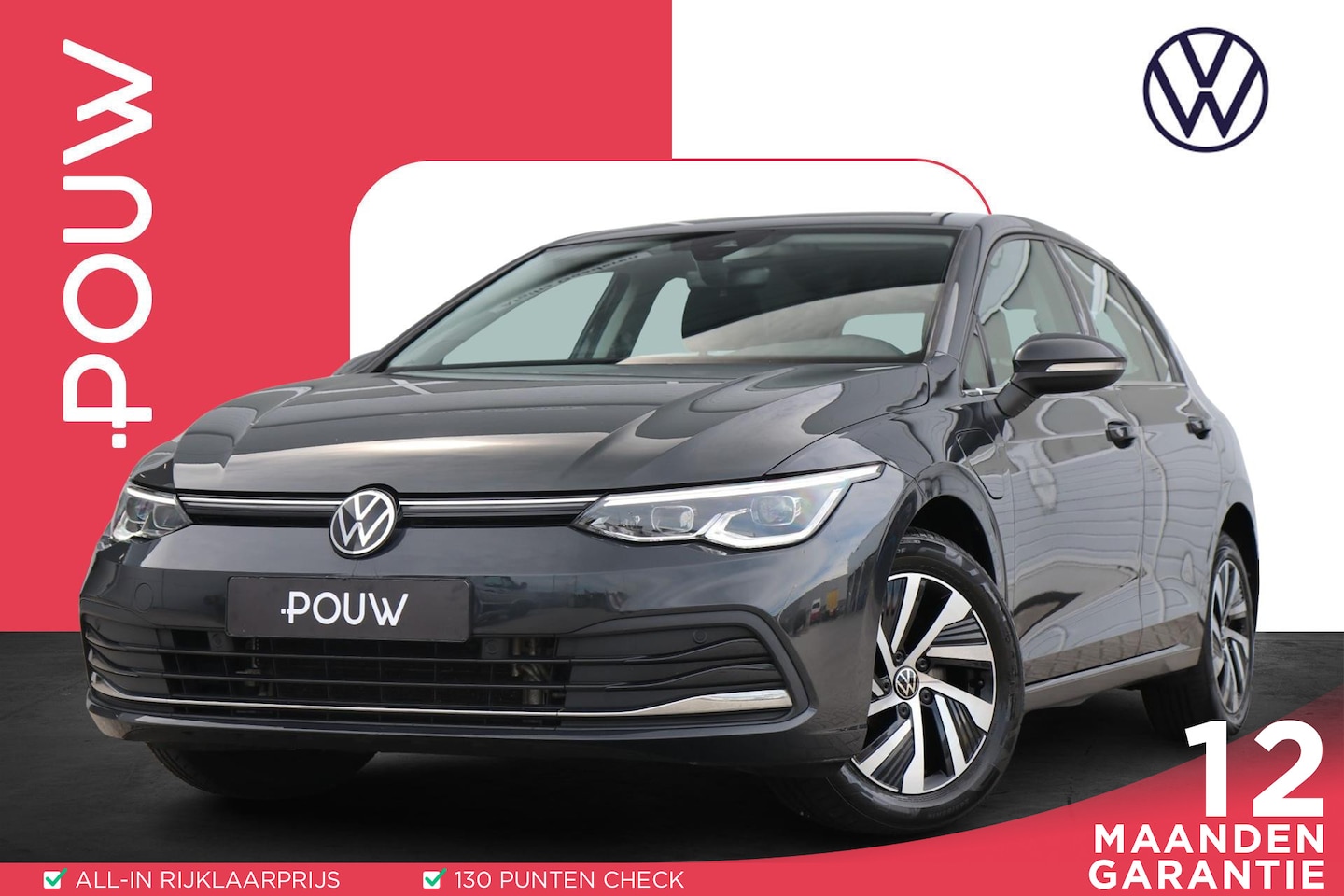 Volkswagen Golf - 1.4 204pk eHybrid Style | SoH 94 % | Trekhaak | Navigatie | Stoelverwarming - AutoWereld.nl