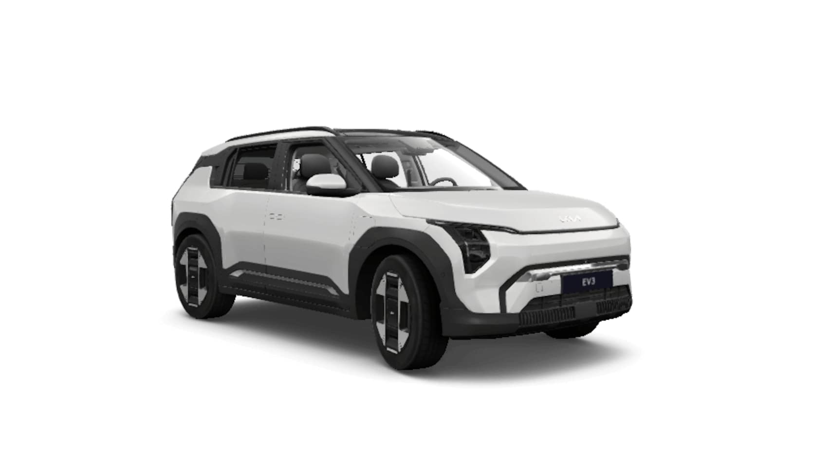Kia EV3 - Plus Advanced 81.4 kWh Elektrisch FWD Crossover Snow White Pearl - AutoWereld.nl
