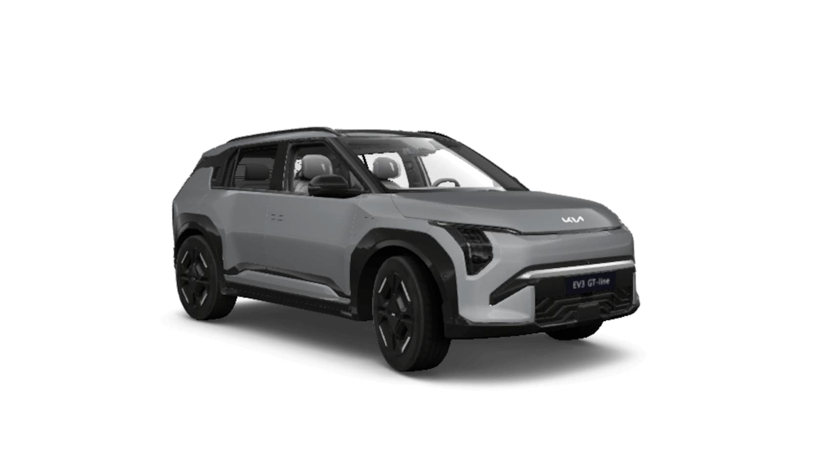 Kia EV3 - GT-PlusLine 81.4 kWh Elektrisch FWD Crossover Shale Grey - AutoWereld.nl