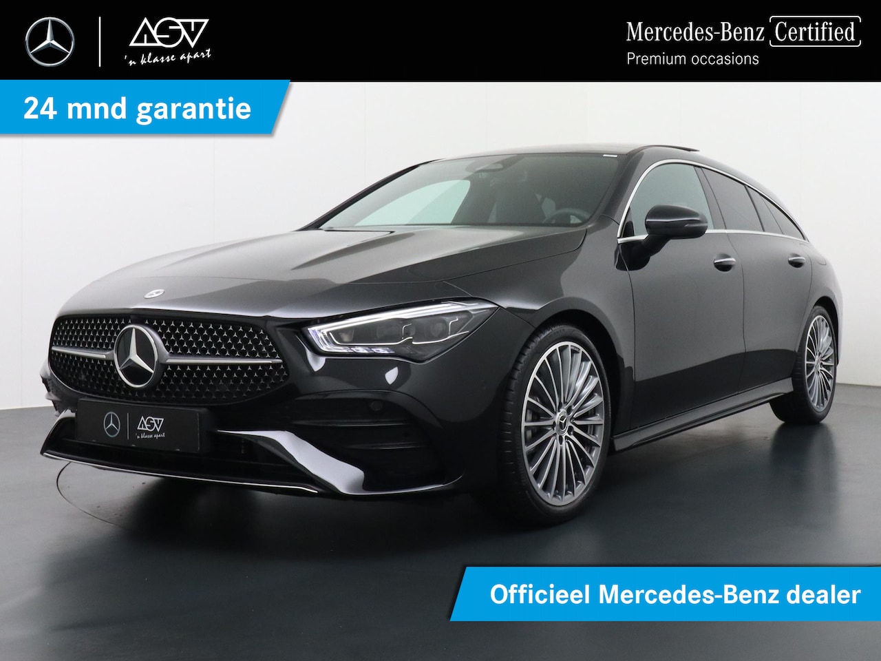 Mercedes-Benz CLA-klasse Shooting Brake - 180 Star Edition AMG Line | Panorama - Schuifdak | Trekhaak Wegklapbaar | Multibeam Led | - AutoWereld.nl