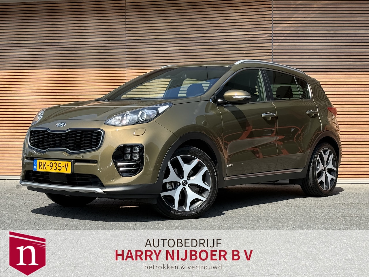 Kia Sportage - 1.6 T-GDI 4WD GT-Line PlusLine Leer / Camera / Clima / Navi / Trekhaak - AutoWereld.nl