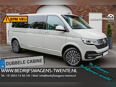 Volkswagen Transporter Caravelle - T6.1 2.0 TDI 204 PK DSG L2H1 A-KLEP ACC | LED | Leder | Side Assist | Privacy glass |