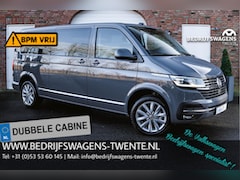 Volkswagen Transporter Caravelle - T6.1 2.0 TDI 150 PK DSG L2H1 DUB/CAB A-Deuren ACC | LED | Digital Cockpit | Leder | Apple