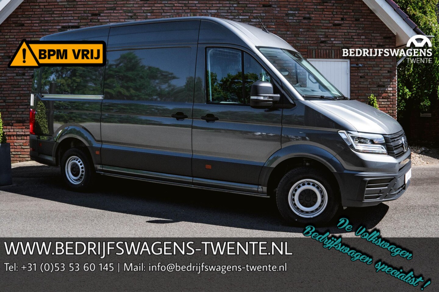 Volkswagen Crafter - 2.0 TDI 140PK Automaat L3H3 Comfortline 2x LED | NAVI | Camera | Trekhaak | Airco | - AutoWereld.nl