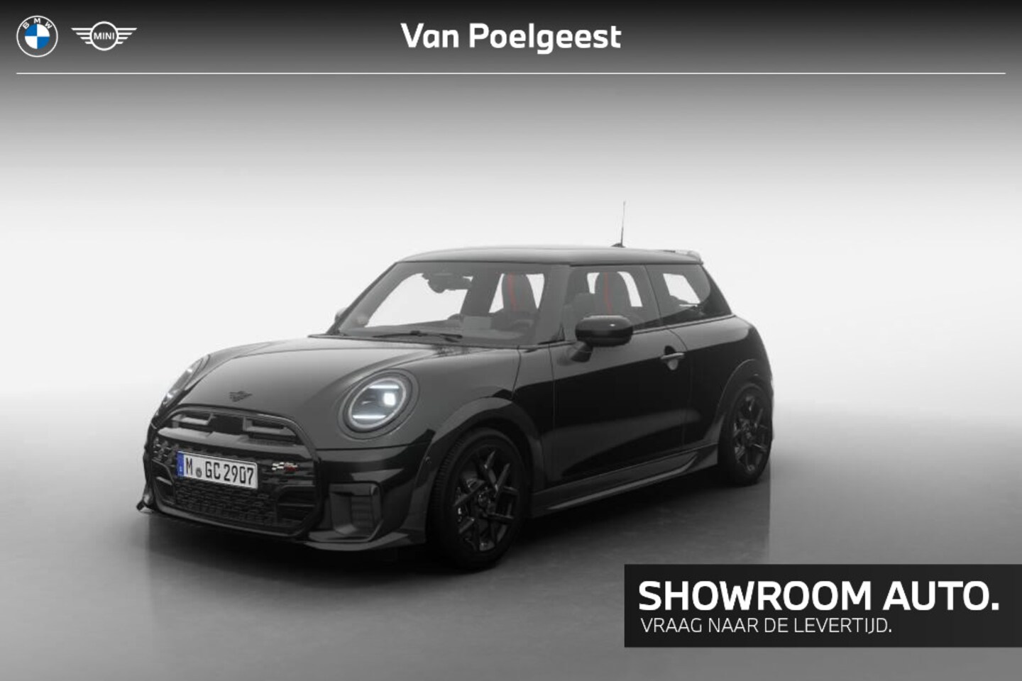 MINI Cooper - 3-deurs C | John Cooper Works uitvoering | Pakket M | 17" JCW Sprint Spoke Black - AutoWereld.nl