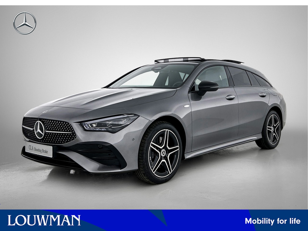 Mercedes-Benz CLA-klasse Shooting Brake - 250 e Business Solution AMG | Nightpakket | KEYLESS GO | Parkeerpakket met 360°-camera | S - AutoWereld.nl