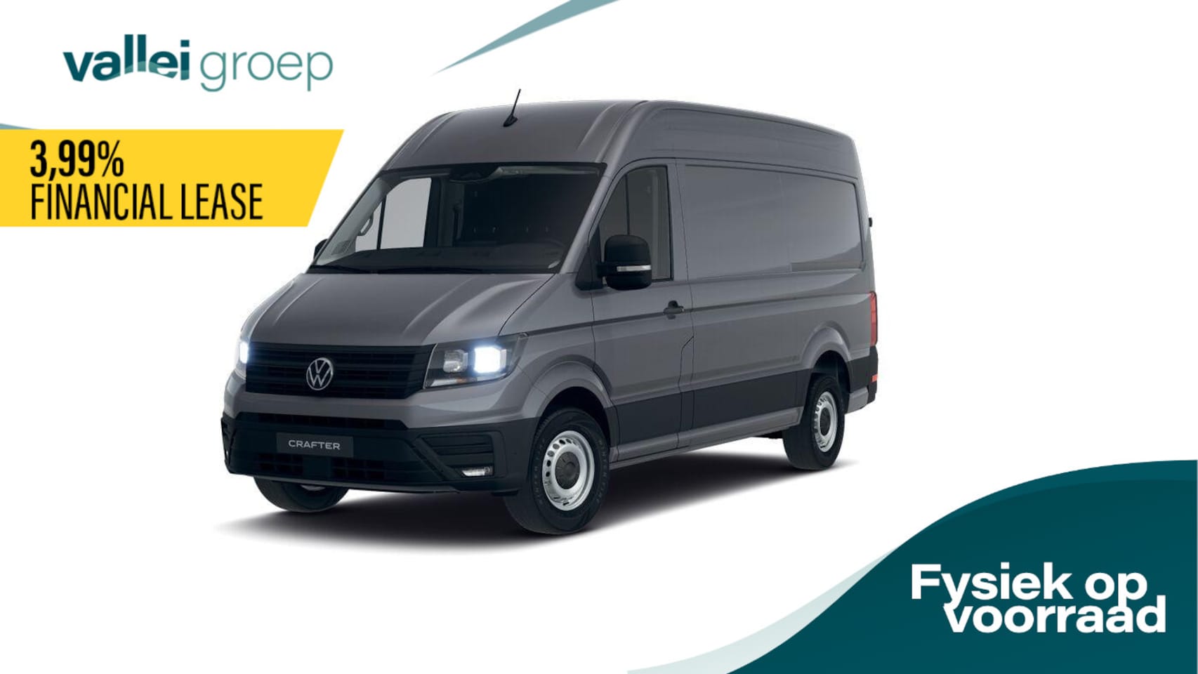 Volkswagen Crafter - Bedrijfswagens Highline L3 2.0 TDI EU6 103 kW (140 pk) GVW 3.5T W B 3640 MM 8 versn. Auto - AutoWereld.nl