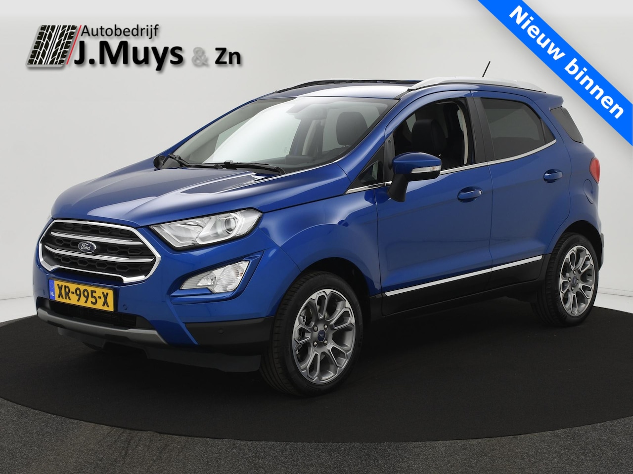 Ford EcoSport - 1.0 EcoBoost 125PK Titanium AUTOM. TREKH|SCHUIFDAK|XENON|WINTERPACK|CAMERA|NAVI|CLIMA|17IN - AutoWereld.nl