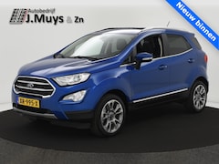 Ford EcoSport - 1.0 EcoBoost 125PK Titanium AUTOM. TREKH|SCHUIFDAK|XENON|WINTERPACK|CAMERA|NAVI|CLIMA|17IN