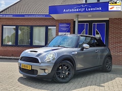MINI Cabrio - 1.6 Cooper S AUTOMAAT DTC Navigatie Prof PDC Sportstoelen Auto Airco Bluetooth Sportstuurw