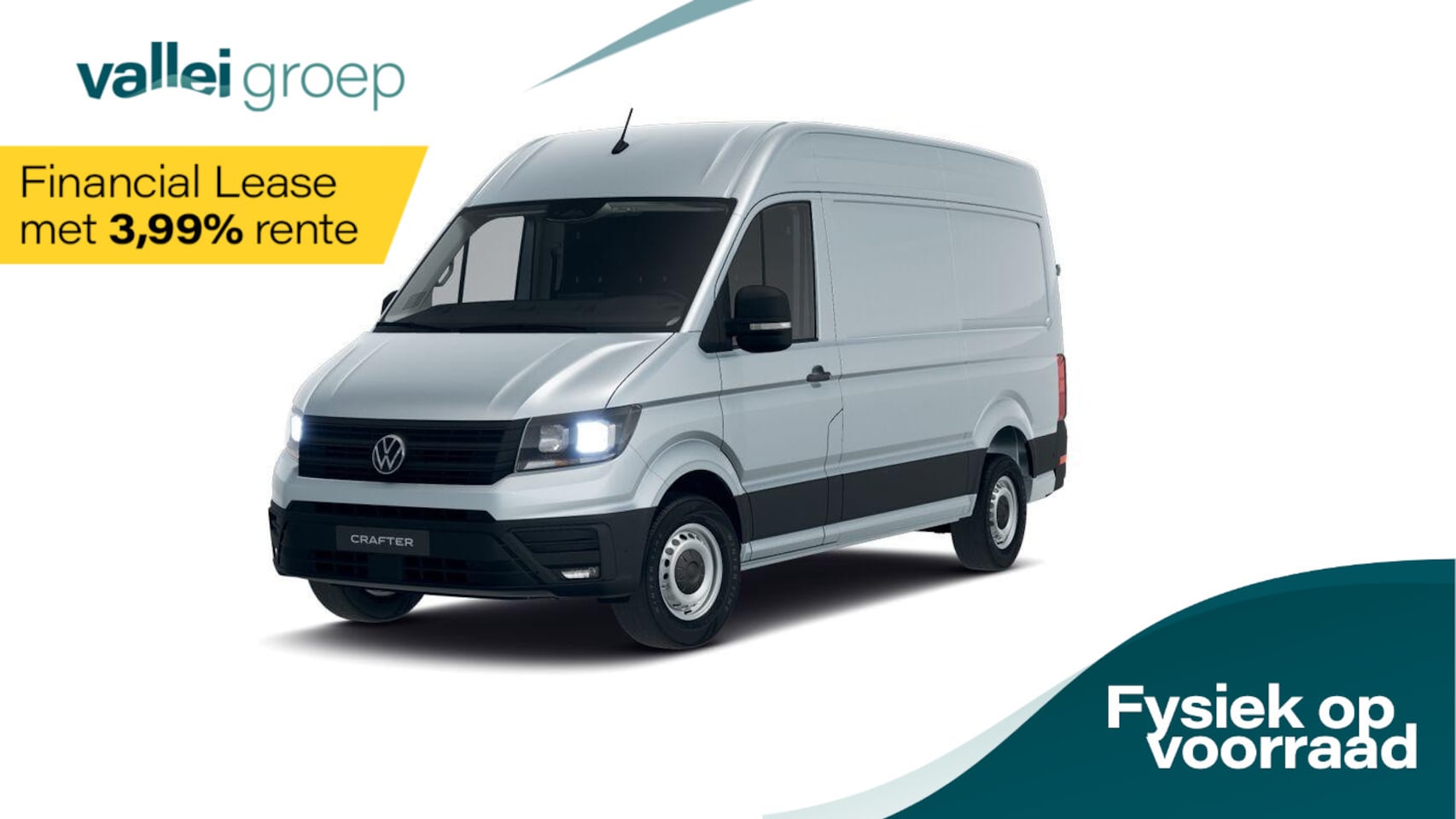 Volkswagen Crafter - Bedrijfswagens Highline L3 2.0 TDI EU6 103 kW (140 pk) GVW 3.5T W B 3640 MM 8 versn. Auto - AutoWereld.nl