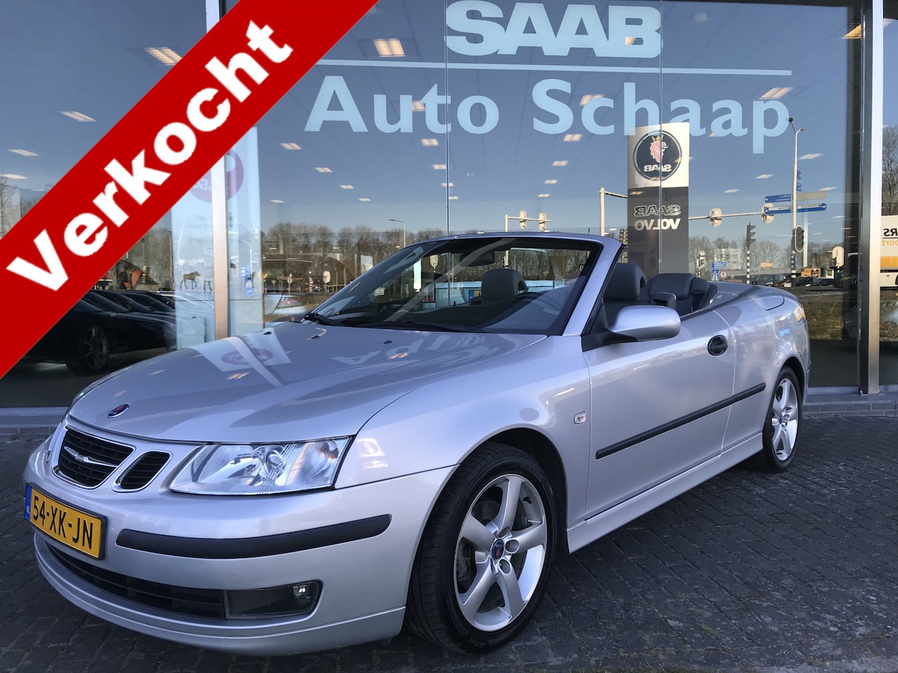 Saab 9-3 Cabrio - 1.8t Vector Automaat | Rijklaar incl garantie | Nieuwe kap 2024 Trekhaak Stoelverwarming H - AutoWereld.nl