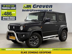 Suzuki Jimny - 1.5 Allgrip 4x4 Airco Bullbar Lier Trekhaak Camera Cruise Navi LED Sidebars 4 Persoons 15"