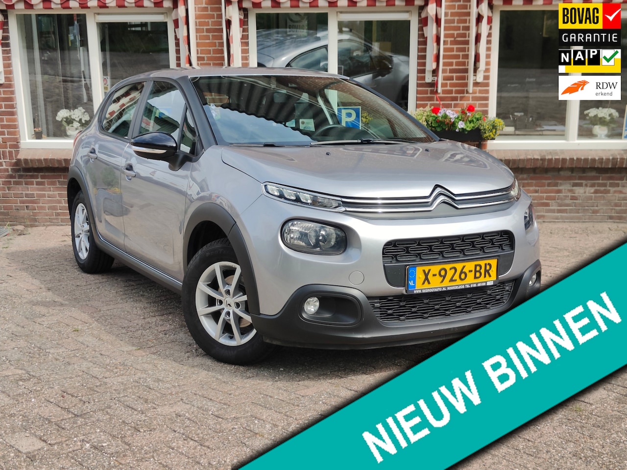 Citroën C3 - 1.2 PureTech S&S Live Cruise pdc Airco LMV - RIJKLAAR - - AutoWereld.nl