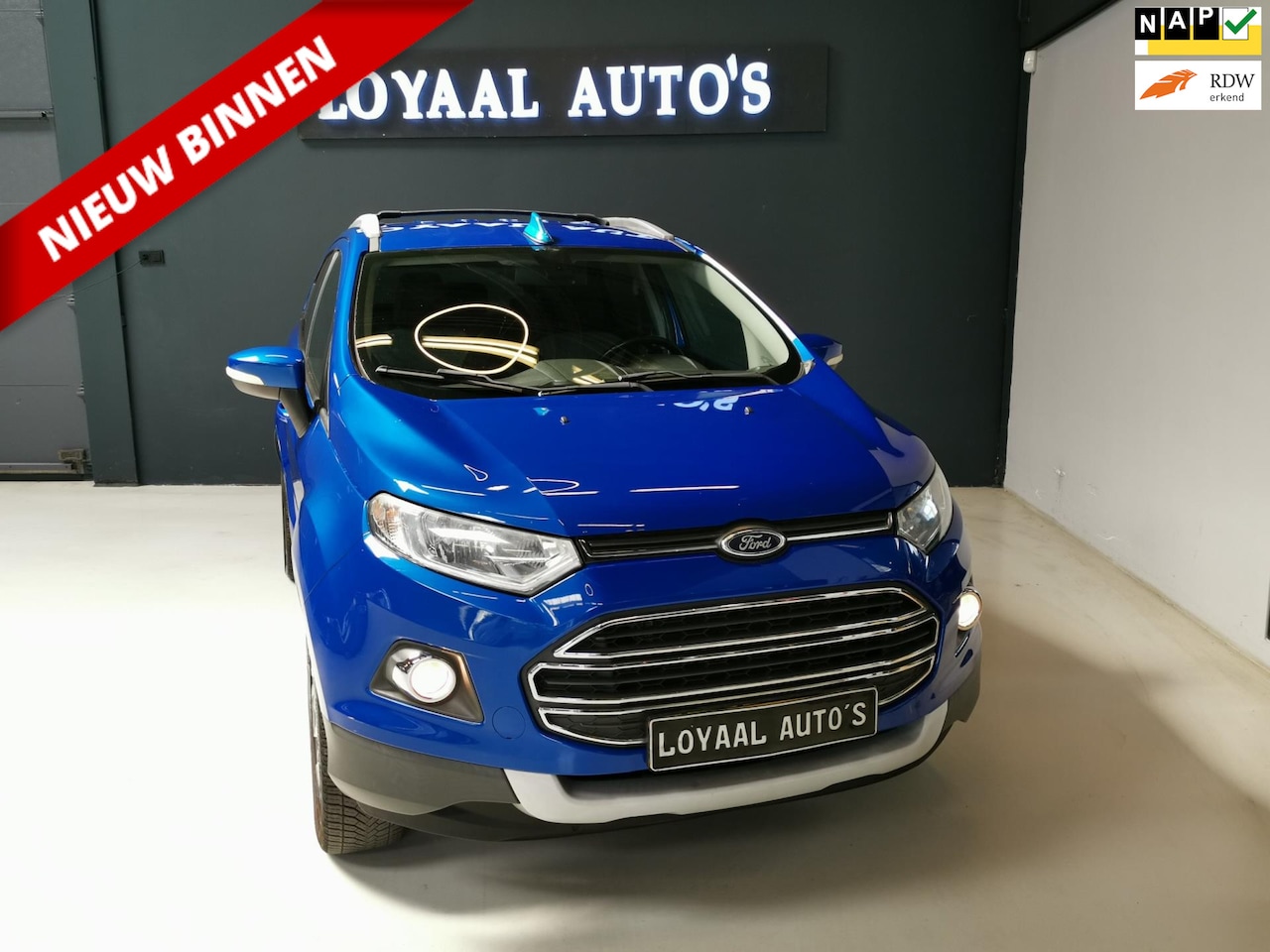 Ford EcoSport - 1.0 EcoBoost Titanium | AIRCO | CRUISE | TREKHAAK | NAP | APK. - AutoWereld.nl