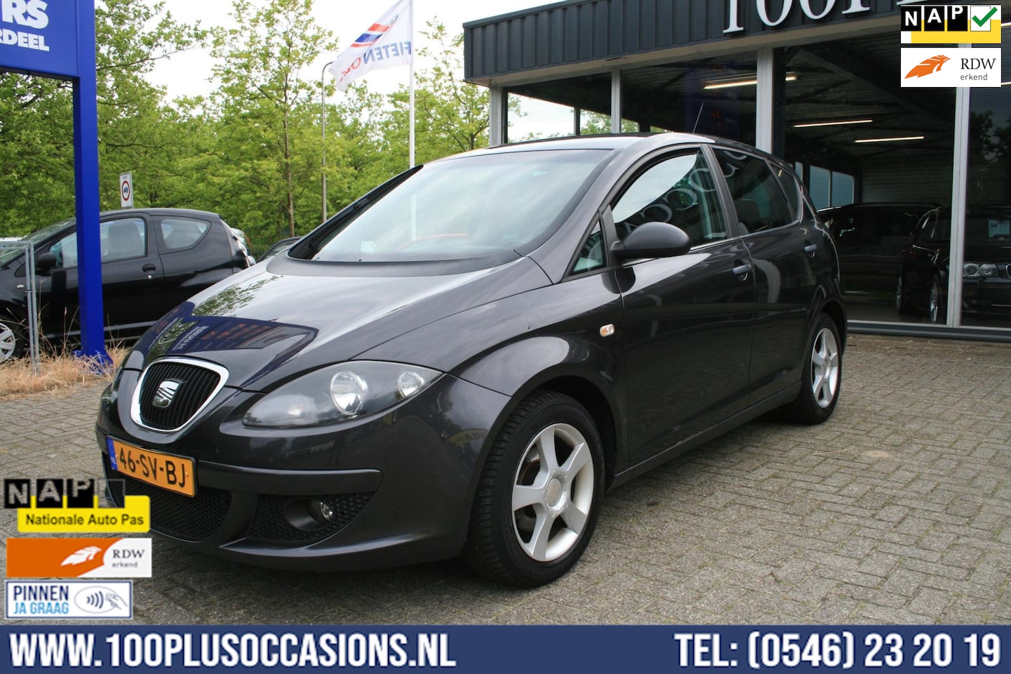 SEAT Altea - Handel/export. Vaste prijs!! 1.6 Reference |Airco | Ruime auto | Apk 2026 - AutoWereld.nl