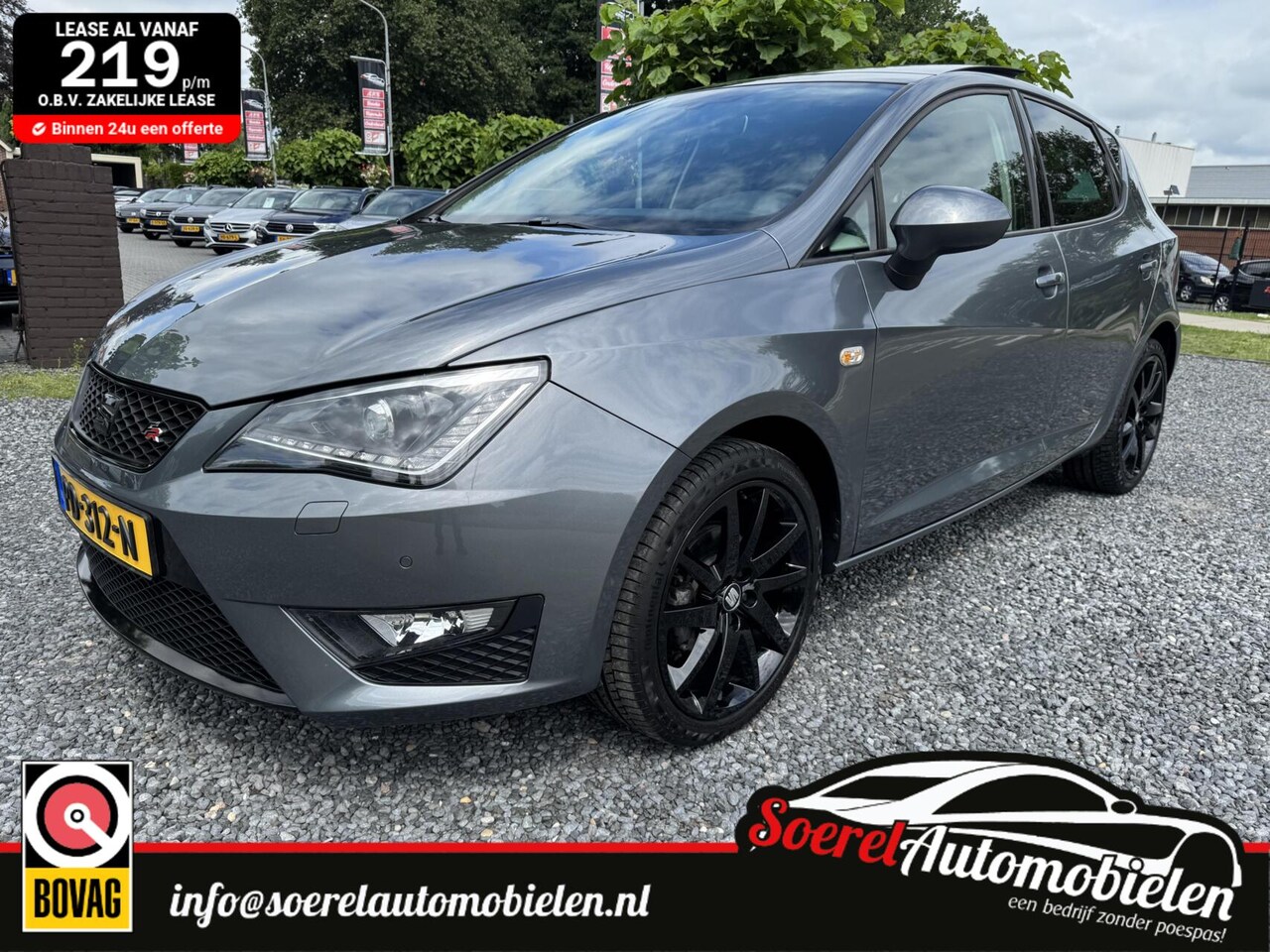SEAT Ibiza - fr sport leer alcantara stoelverw schuifpanodak 84,512km - AutoWereld.nl