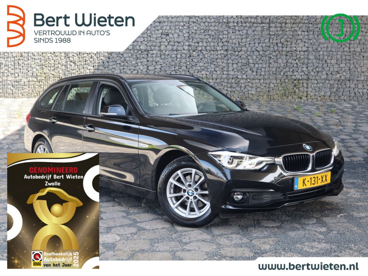 BMW 3-serie Touring - 318d | Trekhaak | Leer | LED - AutoWereld.nl