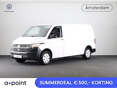 Volkswagen Transporter - 2.0 TDI L2H1 28 150 pk | Airo | Trekhaak | Parkeersensoren | Elektr. spiegels (inklapbaar)