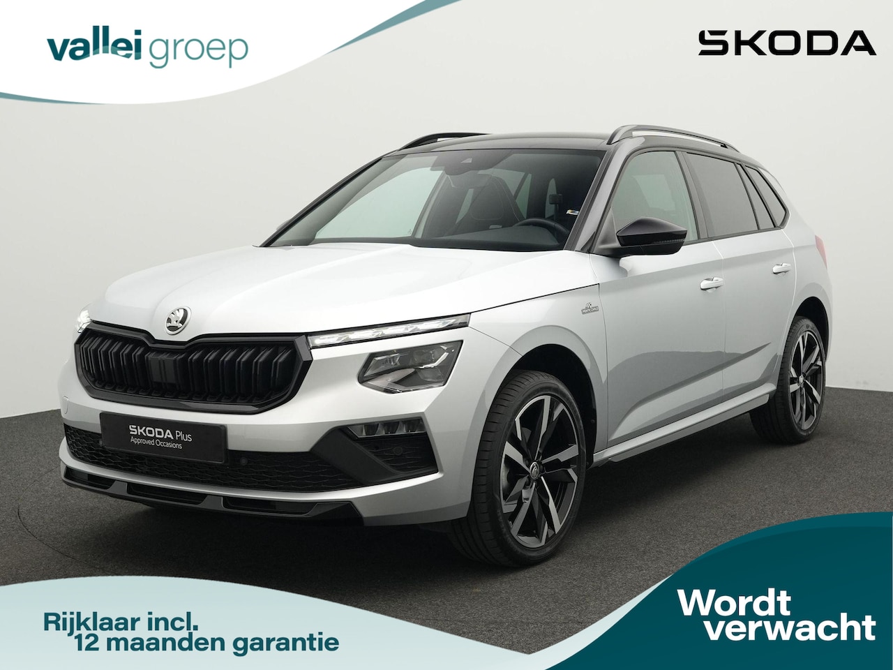 Skoda Kamiq - 1.0 TSI 110 pk DSG Monte Carlo | Panoramadak | Achteruitrijcamera | Parkeersensoren voor/a - AutoWereld.nl