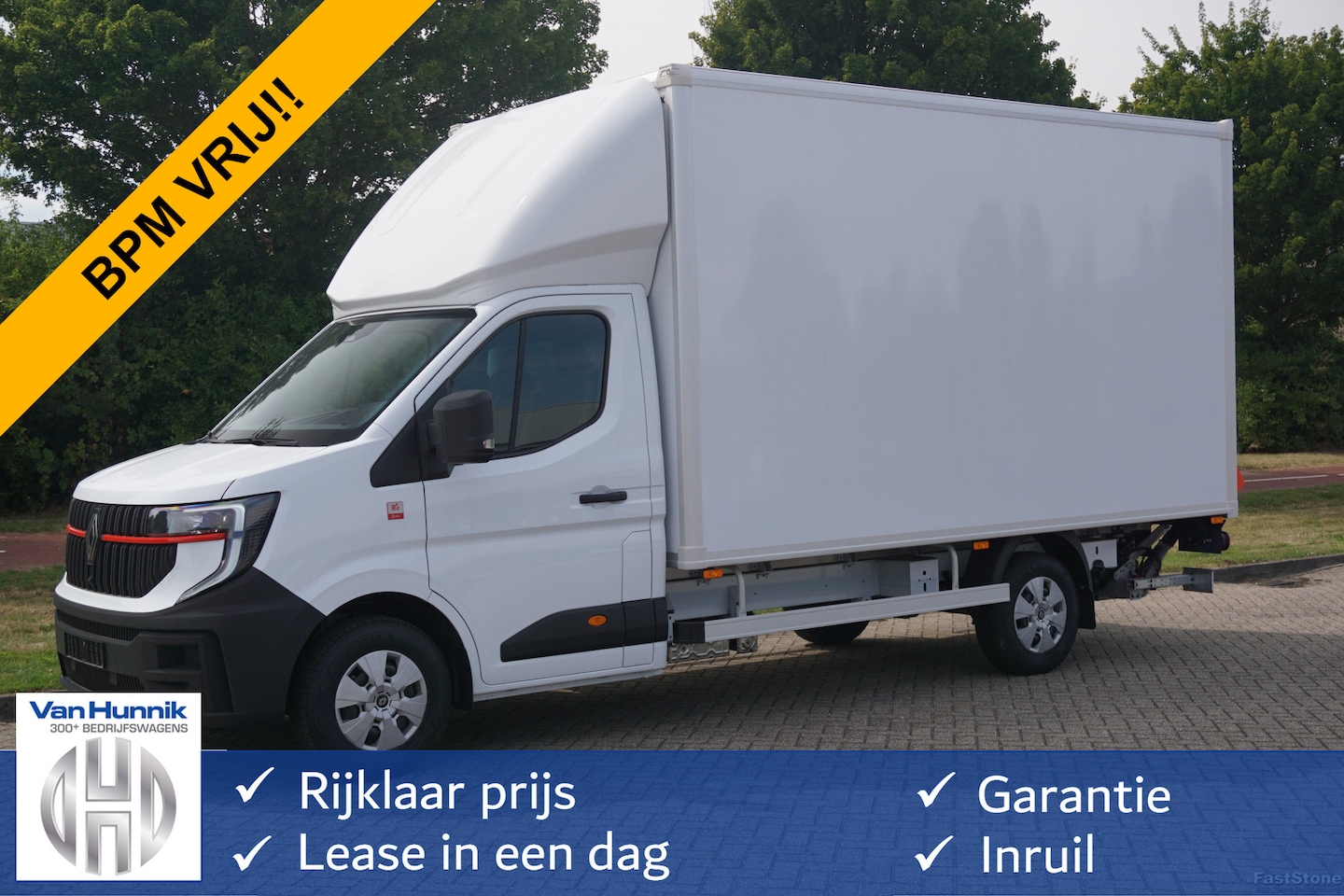 Renault Master - T35 150PK L4 Bakwagen BPM VRIJ!! 10" Apple CP/Android A, Lat om Lat, Dhollandia Klep!! NR. - AutoWereld.nl