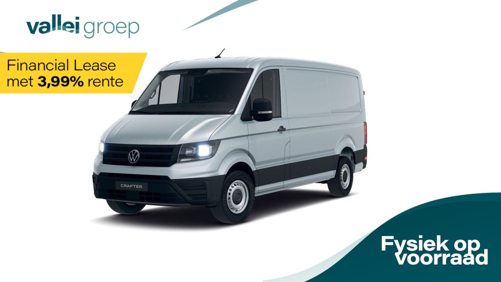 Volkswagen Crafter - Bedrijfswagens Trendline L3 2.0 TDI EU6 130 kW (177 pk) GVW 3.5T WB 3640 MM 6 versn. Han - AutoWereld.nl