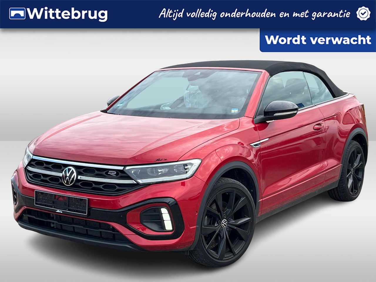 Volkswagen T-Roc Cabrio - 1.5 TSI 150pk DSG R-Line / Black Style / Leer / Virtual Cockpit Pro / Trekhaak Afneembaar - AutoWereld.nl