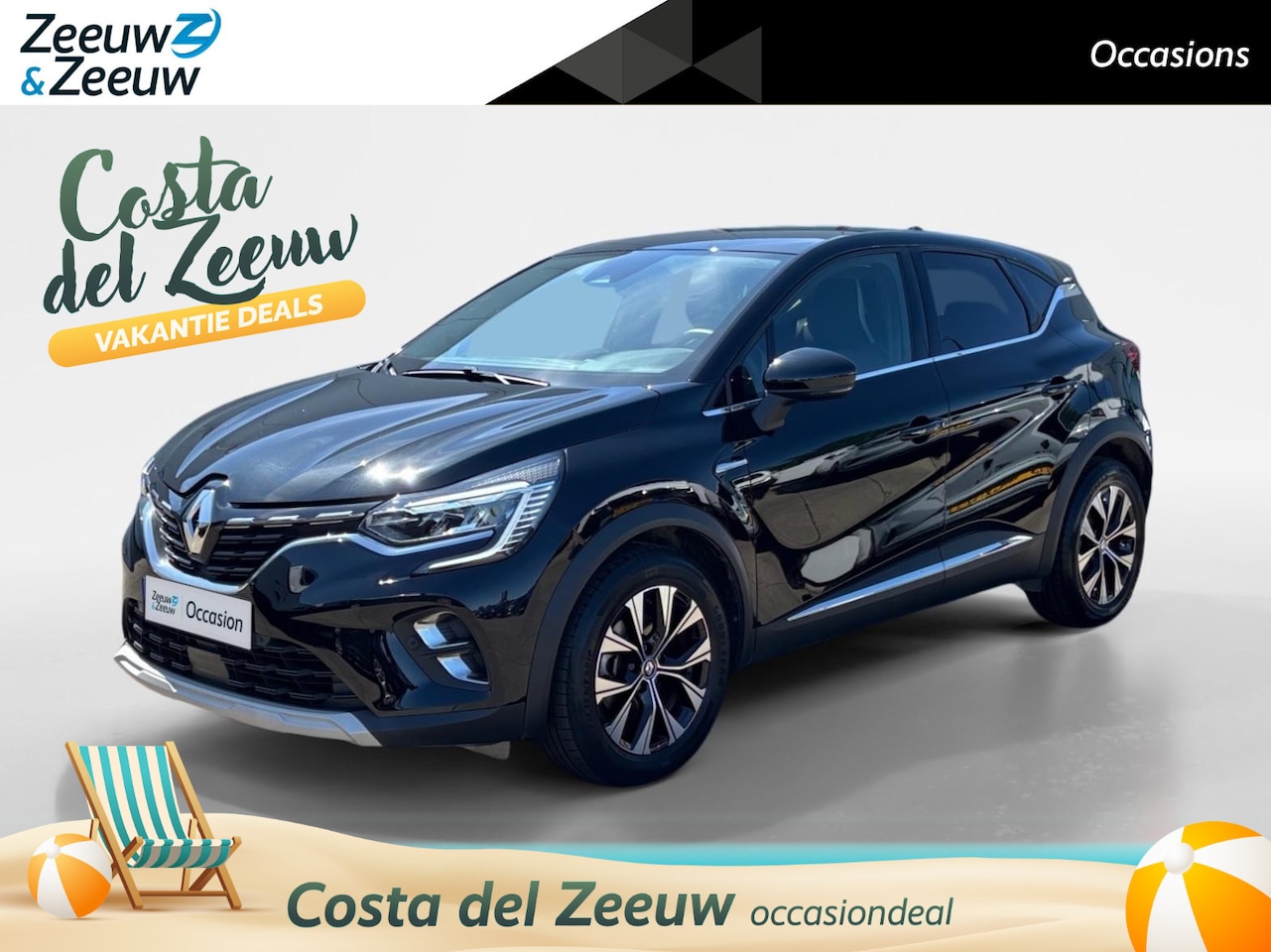 Renault Captur - 160PK E-Tech PHEV Techno Automaat | Digital Cockpit | Camera | Parkeersensoren | Navi | Ap - AutoWereld.nl