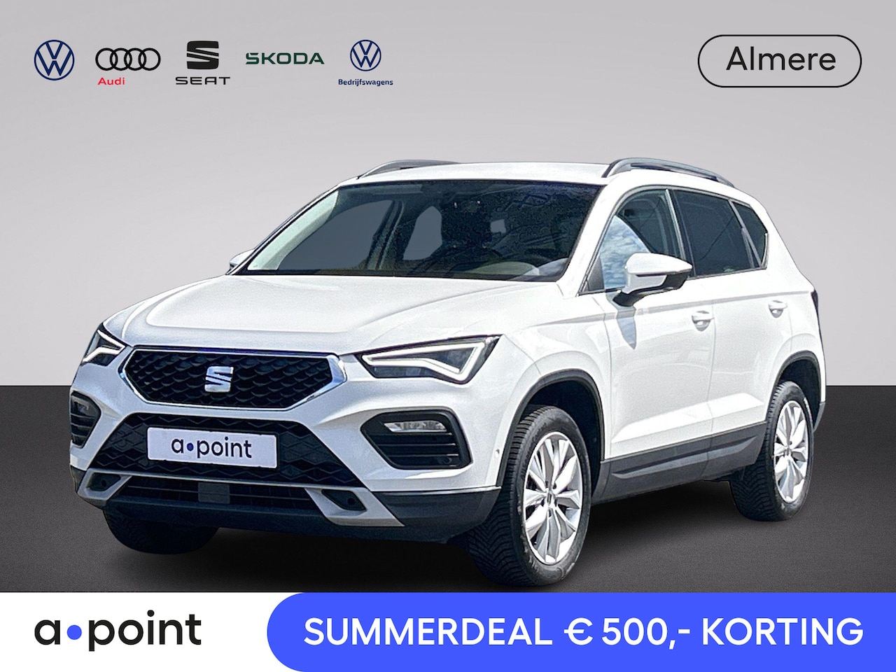 SEAT Ateca - 1.0 TSI Style Business Intense 110 pk | Verlengde garantie | Navigatie | Parkeersensoren ( - AutoWereld.nl